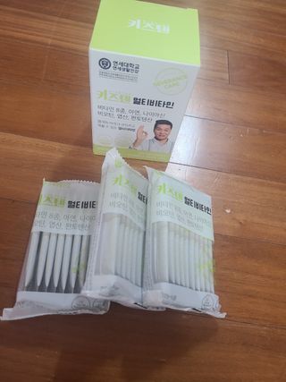 연세생활건강 키즈텐 멀티비타민 1BOX (30포) — 5점을 준 리뷰어가 2022년 5월 올린 사용 사진