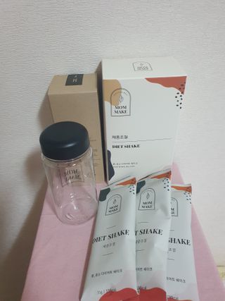 [맘메이크] 체중조절 다이어트 쉐이크 — 5점을 준 리뷰어가 2021년 7월 올린 사용 사진