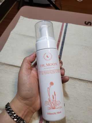 MF프리 [닥터문] 유산균 락토케어 질경초 여성청결제 200ml (폼타입) — 5점을 준 리뷰어가 2022년 6월 올린 사용 사진