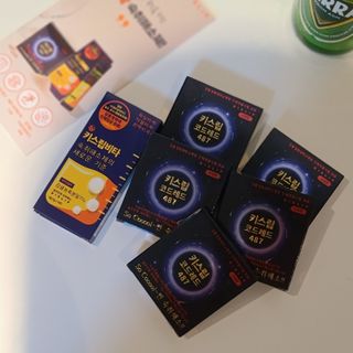 [키스립] 근복적인 숙취원인 해결 숙취해소제 키스립 코드레드487 2팩 & 뉴키스립비타 1box  set — 5점을 준 리뷰어가 2021년 11월 올린 사용 사진