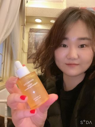 체르엠 스템앤셀 비타민 브라이트닝 에센스 30ml 1개 — 5점을 준 리뷰어가 2022년 1월 올린 사용 사진