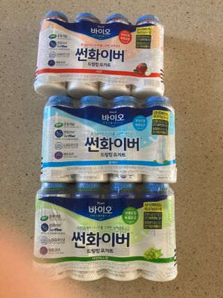 LIVE 매일바이오 썬화이버 드링킹 요거트 — 5점을 준 리뷰어가 2022년 8월 올린 사용 사진