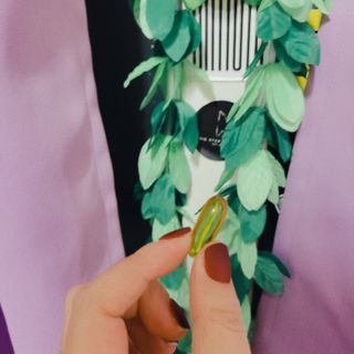 먹어도좋아 퓨어대마종자유 — 5점을 준 리뷰어가 2021년 11월 올린 사용 사진