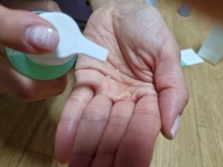 아이토리 시카 앰플 더블 클렌저 — 5점을 준 리뷰어가 2023년 1월 올린 사용 사진