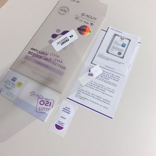 아클리브 Eco 항균 항바이러스 액정 보호필름(iPhone) — 4.5점을 준 리뷰어가 2022년 8월 올린 사용 사진