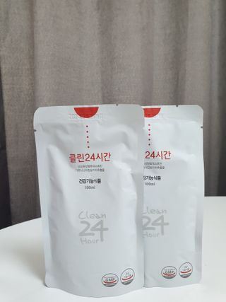 클린24시간 1BOX(5포) + 전용보틀(500ml) — 5점을 준 리뷰어가 2023년 3월 올린 사용 사진