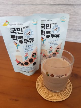 국민바이오 약콩두유 — 5점을 준 리뷰어가 2022년 5월 올린 사용 사진