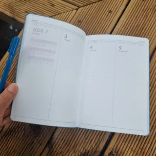 리훈 다이어리 2023년 이야기 펜 스티커 세트 그란데 6개월 하반기 — 5점을 준 리뷰어가 2023년 6월 올린 사용 사진