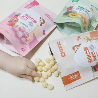 아비삭라이스볼 3종 /딸기,후르츠,단호박 — 5점을 준 리뷰어가 2021년 6월 올린 사용 사진