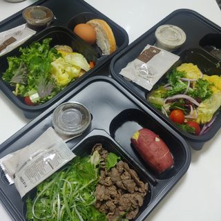 참살이도시락 작심삼일 샐러드도시락 3개 맛보기 새벽배송 또는 택배배송 — 5점을 준 리뷰어가 2021년 9월 올린 사용 사진