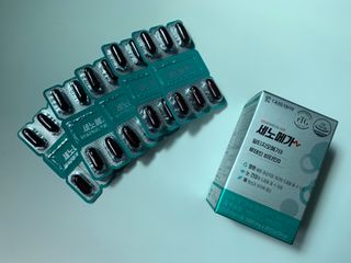 [대웅제약] 혈행, 눈,뼈건강, 알티지오메가3 세노메가 루테인 — 5점을 준 리뷰어가 2021년 8월 올린 사용 사진