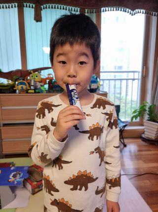 키즈텐플러스 연세 키즈텐 플러스 1개월 — 5점을 준 리뷰어가 2021년 4월 올린 사용 사진