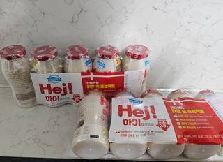 [구매평]▪︎ 덴마크 하이(Hej!) 브랜드 패키지(요구르트, 그릭요거트)only 로켓프레쉬 — 5점을 준 리뷰어가 2025년 6월 올린 사용 사진
