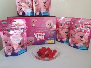 [팔도] 잔망루피젤리 믹스베리맛 42g 8개 — 5점을 준 리뷰어가 2022년 1월 올린 사용 사진