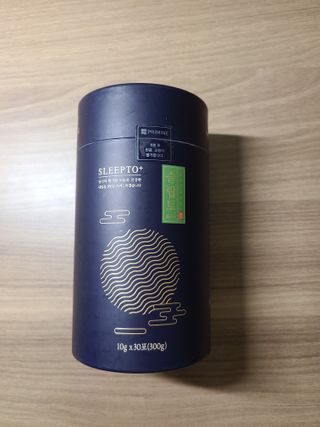 프리마인 자체 기업부설 연구소에서 찾아낸 건강한 수면의 비밀.  슬립토 플러스 30포 — 4.5점을 준 리뷰어가 2021년 10월 올린 사용 사진