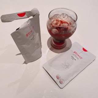 클린24시간 1BOX(5포) + 전용보틀(500ml) — 4점을 준 리뷰어가 2022년 12월 올린 사용 사진
