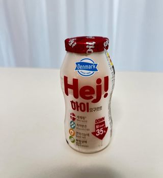덴마크 *[구매평]하이(Hej!) 브랜드 패키지(요구르트, 그릭요거트) — 5점을 준 리뷰어가 2025년 10월 올린 사용 사진