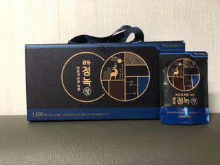 광동생활건강 [광동] 바르게 만든 녹용, 광동정녹청 — 4.5점을 준 리뷰어가 2022년 1월 올린 사용 사진
