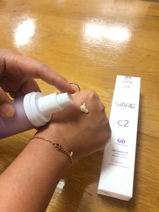 바르셀 주름개선 리프팅 영양크림 인텐시브 리포좀 더블크림-C2 50ml — 4.5점을 준 리뷰어가 2021년 11월 올린 사용 사진