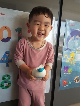 더마비 데일리 모이스처 바디 로션 — 5점을 준 리뷰어가 2021년 2월 올린 사용 사진