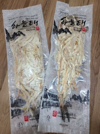 [오늘바스켓] 용대리 손질하늘태 130g — 5점을 준 리뷰어가 2021년 6월 올린 사용 사진