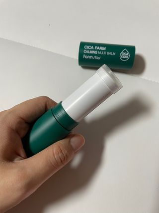 팜스테이 시카 팜 카밍 멀티 밤 — 4점을 준 리뷰어가 2022년 3월 올린 사용 사진