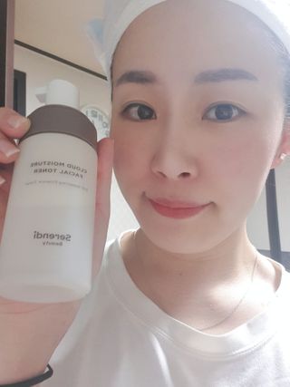 세렌디뷰티 클라우드 모이스쳐 페이셜 토너 — 5점을 준 리뷰어가 2021년 3월 올린 사용 사진