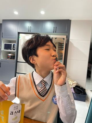 더빈트 와삭바삭 김스낵 — 5점을 준 리뷰어가 2023년 1월 올린 사용 사진