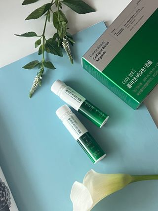 [줄리스초이스] 더마 뷰티 콜라겐 비오틴 앰플 — 5점을 준 리뷰어가 2023년 7월 올린 사용 사진