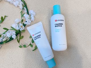 리더스코스메틱 리더스 카밍 바이오틱스 #1등 진정 기획세트 [에센스 워터150ml + 크림 마스크80ml] — 5점을 준 리뷰어가 2022년 9월 올린 사용 사진