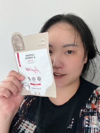 바노바기 코스메틱 바노바기 디엑스 마스크 — 5점을 준 리뷰어가 2024년 7월 올린 사용 사진