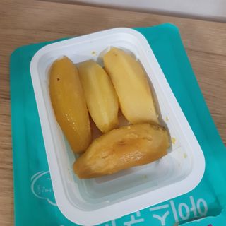 해뜨온 껍질없는 한입아이스 군고구마 120g x 4개 — 5점을 준 리뷰어가 2021년 9월 올린 사용 사진