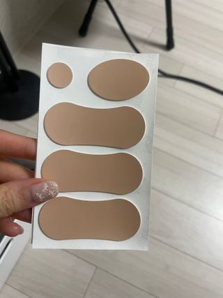3M 넥스케어 물집방지쿠션테이프 1매 + 물집방지패드 10매 — 5점을 준 리뷰어가 2024년 5월 올린 사용 사진