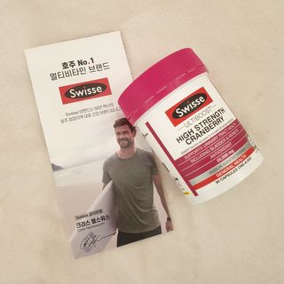Swisse 스위스 고함량 크랜베리 25000mg 90정 — 5점을 준 리뷰어가 2021년 3월 올린 사용 사진