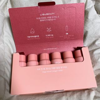 랩앤뷰티 메가 벨벳 콜라겐 12000 — 4점을 준 리뷰어가 2021년 5월 올린 사용 사진
