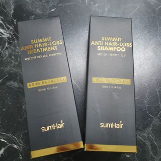 썸헤어 / SUMHAIR 썸헤어  써밋 안티 헤어로스 샴푸+트리트먼트 — 5점을 준 리뷰어가 2021년 6월 올린 사용 사진