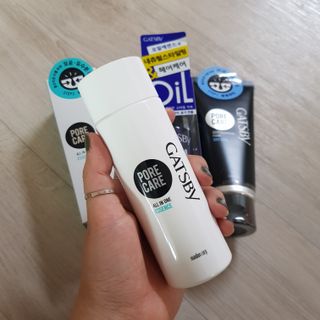 [갸스비] 명불허전, 남성을 위한 브랜드 갸스비의 올인원, 폼클렌징, 헤어오일 3종 — 5점을 준 리뷰어가 2021년 4월 올린 사용 사진