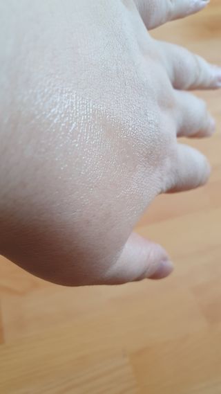 아르비엔 마일드케어 비건 시카세럼 — 5점을 준 리뷰어가 2021년 2월 올린 사용 사진