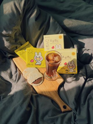 네이처오다 달칩 초코샌드 — 5점을 준 리뷰어가 2021년 1월 올린 사용 사진