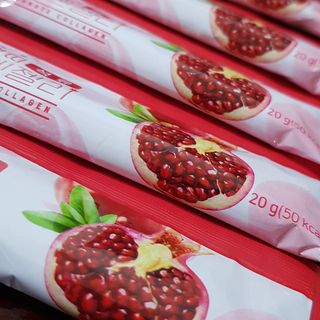헬스업_쁘띠쁘띠석류콜라겐젤리_20g x 14포 — 5점을 준 리뷰어가 2021년 2월 올린 사용 사진