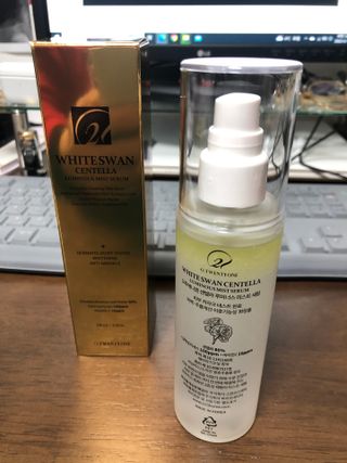 오투에니원 화이트스완 센텔라 루미너스 미스트 세럼 100ml — 5점을 준 리뷰어가 2023년 1월 올린 사용 사진