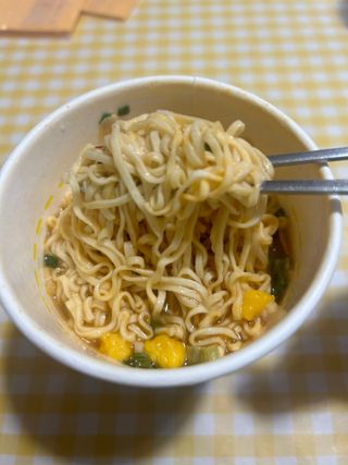 NISSIN 닛신 컵누들  4종 - 씨푸드오리지날, 씨푸드 스파이시, 씨푸드 커리, 씨푸드 XO소스 — 4.5점을 준 리뷰어가 2023년 1월 올린 사용 사진