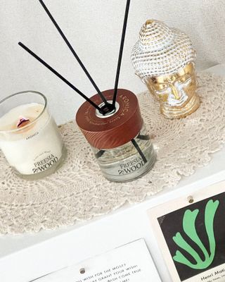 아로니카 앤우드 디퓨저+소이캔들 SET — 5점을 준 리뷰어가 2023년 12월 올린 사용 사진