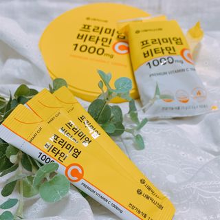 서울약사신협 프리미엄비타민C1000_2.5G x 100포 — 5점을 준 리뷰어가 2021년 5월 올린 사용 사진
