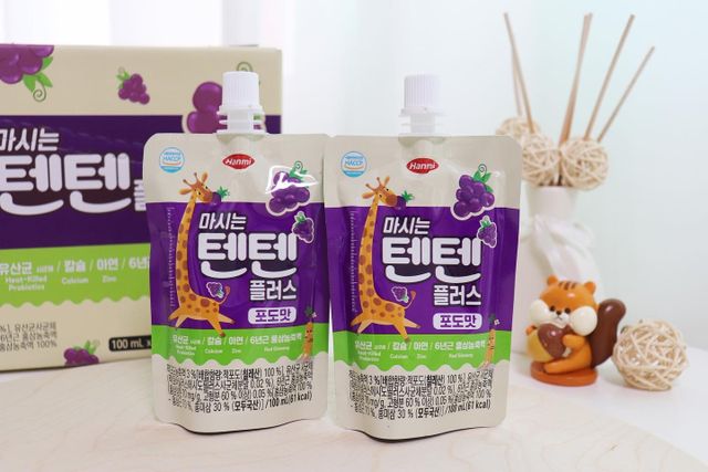 프리캠페인용 [한미사이언스] 우리 아이 튼튼, 엄마 마음 든든! 마시는텐텐 플러스 (100ml*10입) 리뷰 사진