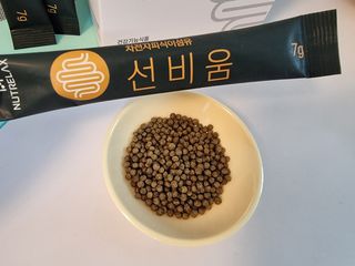 [뉴트릴렉스] 선비움 첨가물 없는 착한 차전자피 식이섬유  2박스 — 5점을 준 리뷰어가 2021년 8월 올린 사용 사진