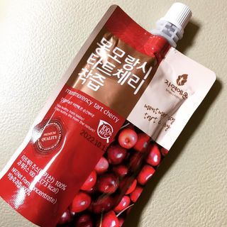 자연에온 몽모랑시 타트체리 착즙 100mL 10개입 2BOX — 5점을 준 리뷰어가 2020년 12월 올린 사용 사진