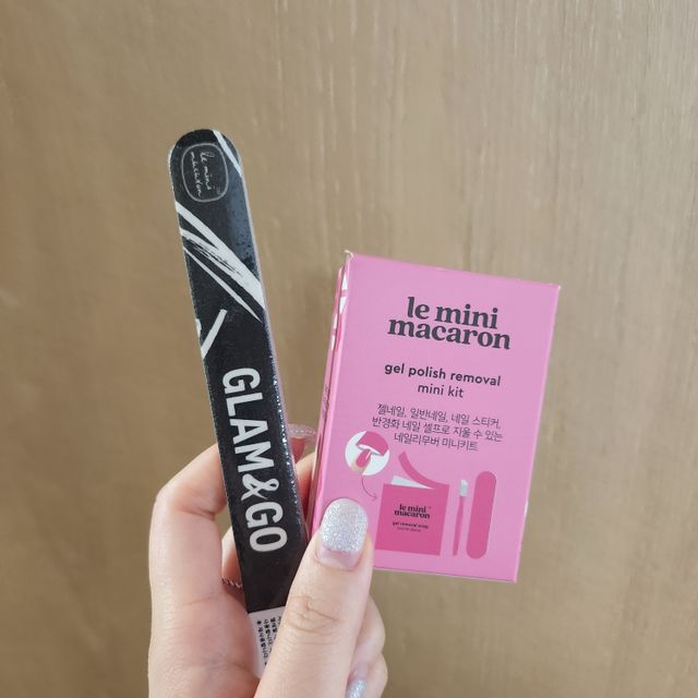 르미니마카롱 젤네일 리무버 미니키트 리뷰 사진