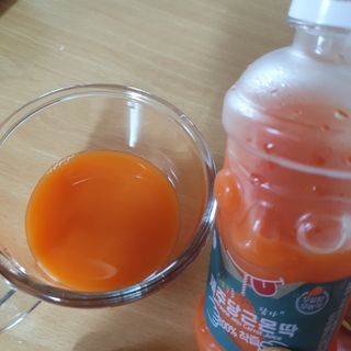 탐라원 무농약 당근과즙으로 건강한 당근주스, 당근몬딱주스 — 4.5점을 준 리뷰어가 2021년 8월 올린 사용 사진