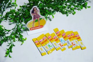 [광동제약] 비타500데일리스틱70포&굿즈3종 — 5점을 준 리뷰어가 2021년 10월 올린 사용 사진